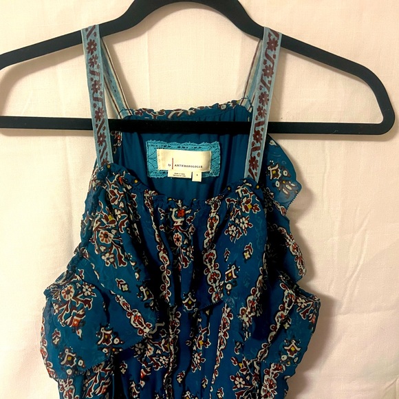 Anthropologie maxi tiered fairy dress size small - Picture 6 of 7